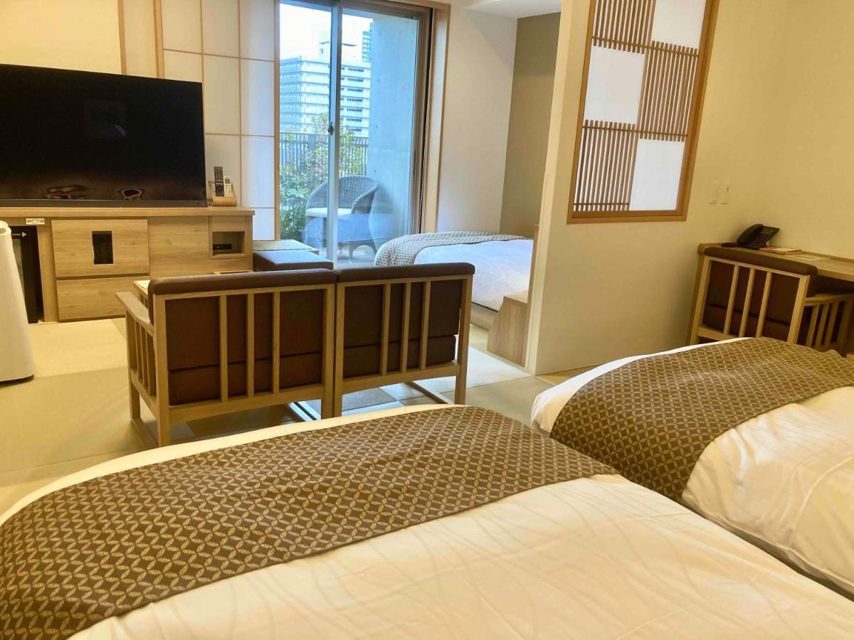 Dormy Inn Premium Ginza Präfektur Tokio Exterior foto