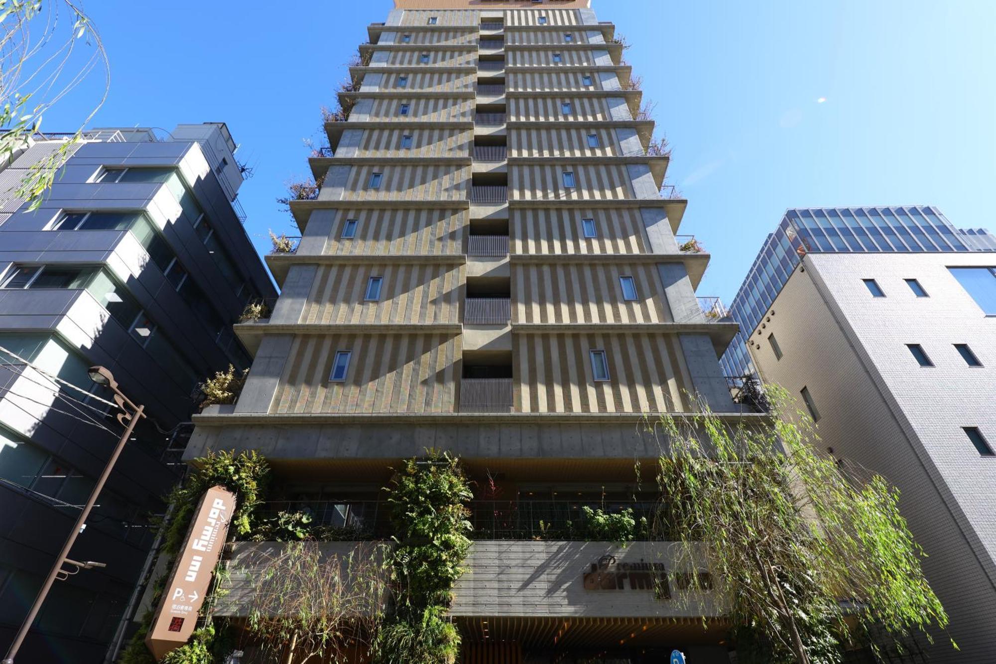 Dormy Inn Premium Ginza Präfektur Tokio Exterior foto